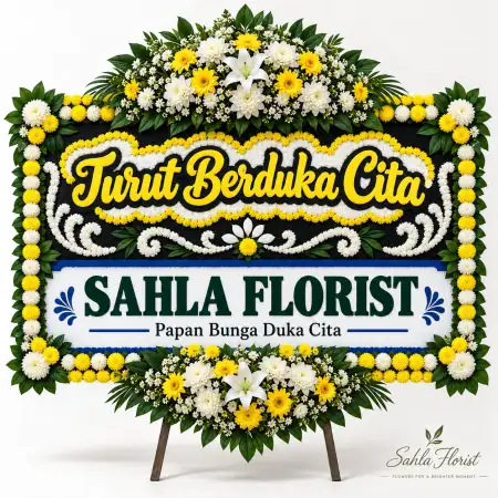 Papan Bunga Duka Pandanaran